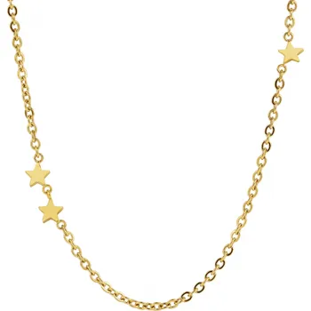 Náhrdelník CO88 ocelový náhrdelník s hvězdami C88CN-26137