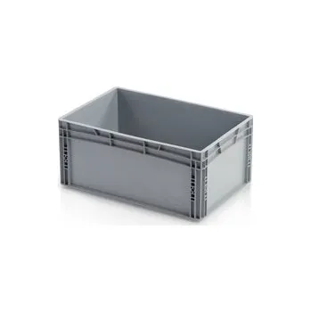 Přepravka na jídlo EURO Přepravka plná, průmyslová stohovatelná, Rozměr : 60x40x7,5