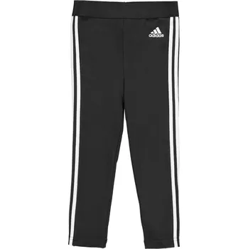 Dívčí legíny adidas Girls 3 Stripes Leggings Black/White 12-18 Months