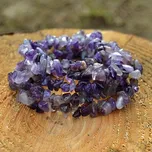 Náhrdelník Ametyst tromlovaný 80 cm