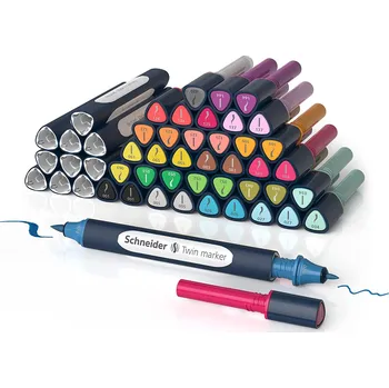 Schneider Schneider, ML04010902, Paint-It, sada inovativních oboustranných popisovačů, 52 ks