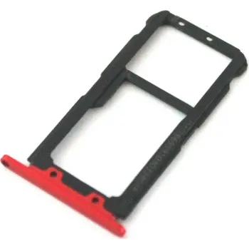 Huawei Nova 3 SIM tray červený, držák, šuplík