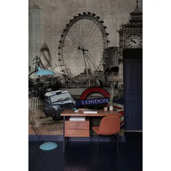 Tapeta Vliesová fototapeta na zeď, Londýn, ML3401, Mural Young Edition, Grandeco