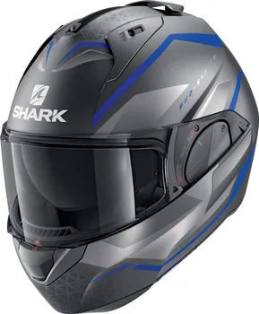 Helma na motorku Shark Helmets Evo-ES Yari HE9804E-ABS-XS matně černá/šedá/modrá XS