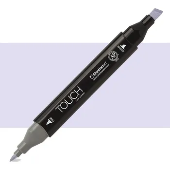 Lihová fixa TOUCH oboustranná Fine & Chisel, P145 Pale lavender