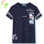 Chlapecké triko Kugo GC8605 - tmavě modrá Barva: Tmavě modrá, Velikost: 152