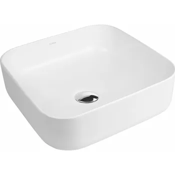 Umyvadlo Oltens Hadsel umyvadlo 38.5x38.5 cm čtvercový na pult bílá 40807000