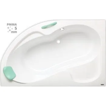 Vana Laguna Fortuna Plus Rohová vana 150x100 cm, levá, 100% akrylát, FO1500LPLUS