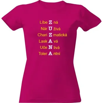 Dámské tričko Tričko s potiskem Zuzana dámské