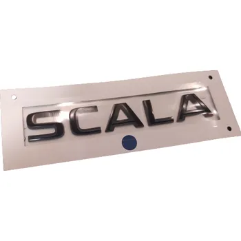 Znak automobilu Nápis SCALA chromový