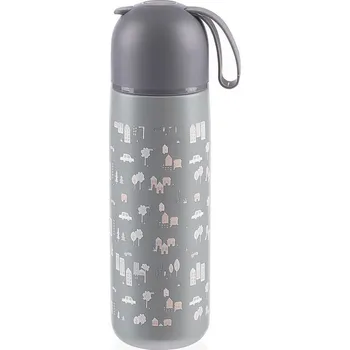 Zopa Termoska na tekutiny se silikonovým držákem 400 ml City