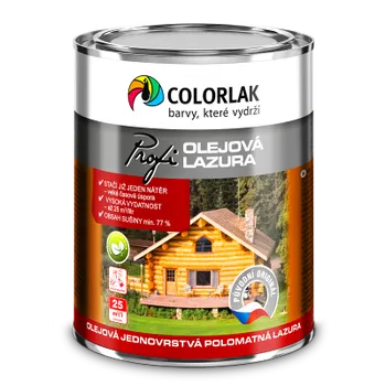 Lak na dřevo PROFI OLEJOVÁ LAZURA O 1020 2,5l pinie T0060