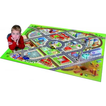 Koberec Vopi Dětský kusový koberec město / letiště 3D