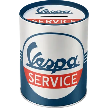 Pokladnička Plechová kasička - Vespa Service