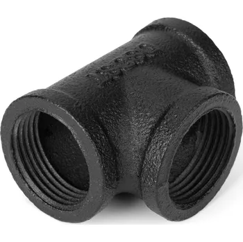 Fitinka Walteco Rusticline T-kus, 3/4", RT-6, černý