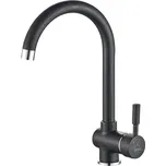 Laveo Lete kuchyňská baterie stojící černá BQX768D