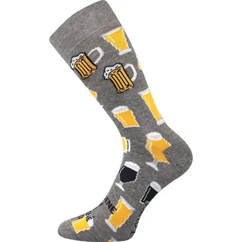 Pánské ponožky WOODOO barevné ponožky Lonka - PŮLLITR - 1 pár EXTRA 43-46