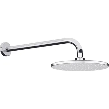 Sprchová hlavice Sada hlavová sprcha Oltens Atran 37004100, nástěnné rameno Oltens Lagan 39400100