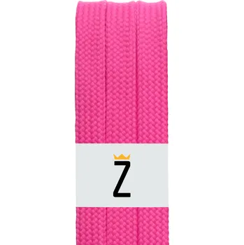 Tkaničky do bot Ploché tkaničky do bot - sytě růžová Délka: 160