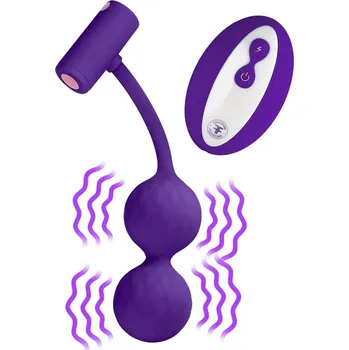 Venušiny kuličky se závažím FemmeFunn MOMENTA vibrační fialové - s kupónem KUP15 cena 2184 Kč + extra diskrétní expedice