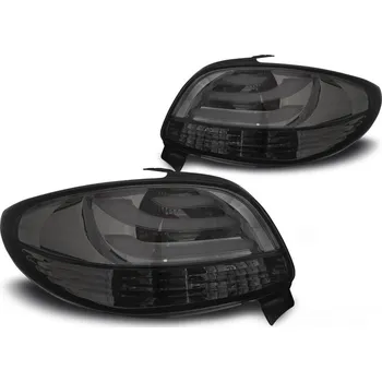 Zadní světlomet TUNING-TEC Zadní světla Peugeot 206 98-07 - kouřové LED BAR