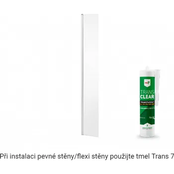 HOPA Pevná stěna ECO-N + Pevná stěna - 30 cm, BCEXON30