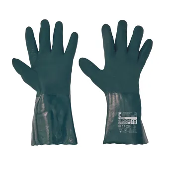 Pracovní oblečení CERVA Petrel celomáč v zel. PVC