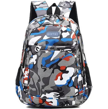 Školní batoh Batoh METRO LL193 - šedá/oranžová 11 l