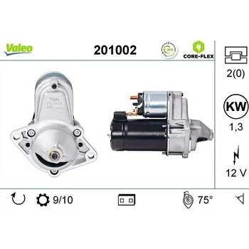 Autoelektrika Startér VALEO 201002