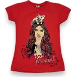 Oliva Dívčí trička s krátkým rukávem STELA Barva: Červená, Velikost: 152