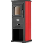 BLIST krbová kamna Berna Lux - červená