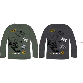 Jurský svět - licence Chlapecké tričko - Jurský svět 5202087, tmavě šedá Barva: Šedá, Velikost: 104