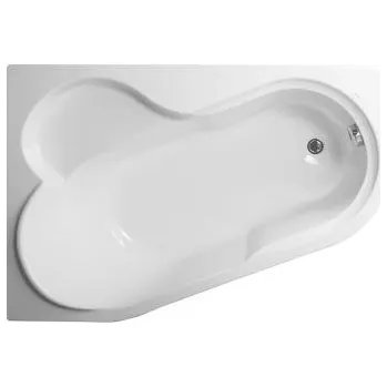 Vana Vagnerplast Selena Asymetrická vana 147x100 cm, levá, bílá, VPBA141SEL3LE-04