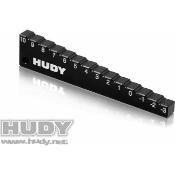 RC model auta HUDY CHASSIS DROOP GAUGE -3 TO 10 MM FOR 1/10 CARS (10 MM) - expresní doprava