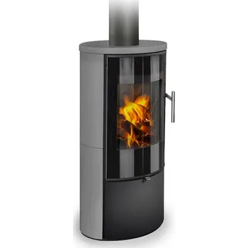 Krbová kamna ROMOTOP LAREDO 01 keramika silver 54505 - krbová kamna