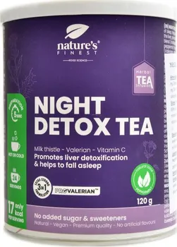 Léčivý čaj Nutrisslim Nature's Finest Night Detox Tea 120 g
