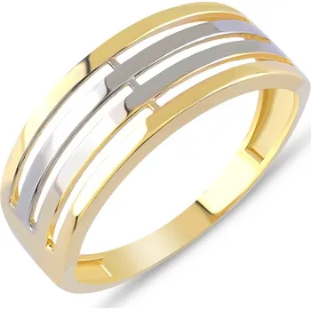 Prsten Lillian Vassago Prsten v kombinovaném zlatě LLV59-GR003 Velikost prstenu: 54