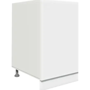 Kuchyňská skříňka ArtExt Spodní kuchyňská skříňka Napoli D1D / 50 POVRCHOVÁ ÚPRAVA DVÍŘEK: MAT, BAREVNÉ PROVEDENÍ KORPUSU: BÍLÁ