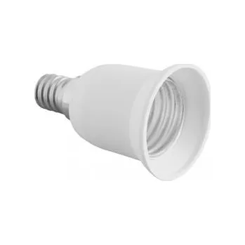 Žárovka GTV ADAPTÉR E14 NA E27