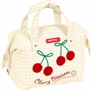Dětská kosmetická taška Safta Cherry Béžová (26.5 x 17.5 x 12.5 cm)