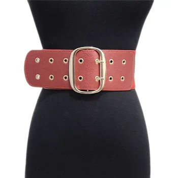 Módní doplněk Dámský strečový široký pásek Helen Červený Lifestyle 22122307353908246