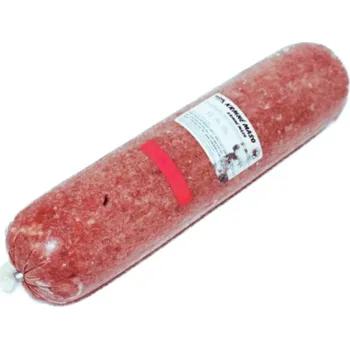 Pro psa Falco KUŘE CELÉ MLETÉ - MRAŽENÝ SALÁM 1kg (růžová)