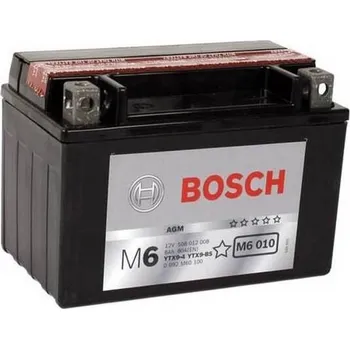 Autobaterie baterie 8 Ah 80 A M6 12V moto baterie