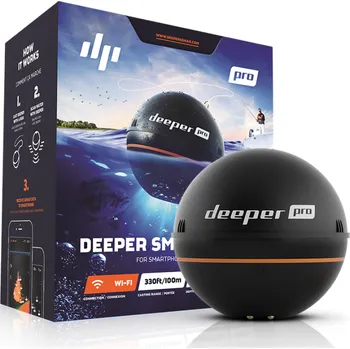 Námořní elektronika DEEPER Sonar Fishfinder Pro (Deeper Nahazovací sonar Fishfinder Pro)