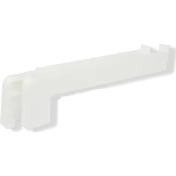 Parapet Koncovky z plastu 260 / 25 mm - bílá / pár (1 levá + 1 pravá)