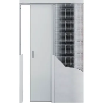 Stavební pouzdro JAP 705 Norma Standard Jednokřídlé stavební pouzdro do sádrokartonu 100 mm 1000 x 1970 mm