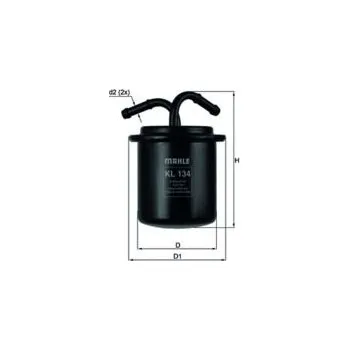 Palivový filtr Palivový filtr MAHLE KL 134