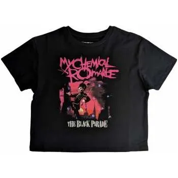 Merch My Chemical Romance: My Chemical Romance Ladies Crop Top: The Black Parade (x-large) XL