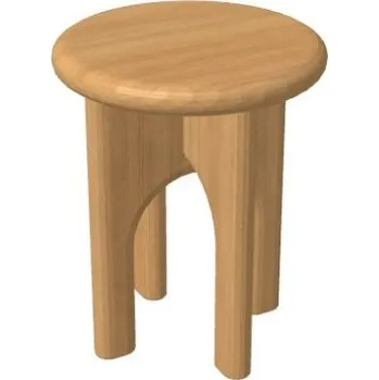 Stolička Toaletní stolek Stolička Rebeka Buk Doprava ZDARMA.