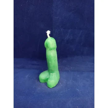 Svíčka Svíčka Penis zelený